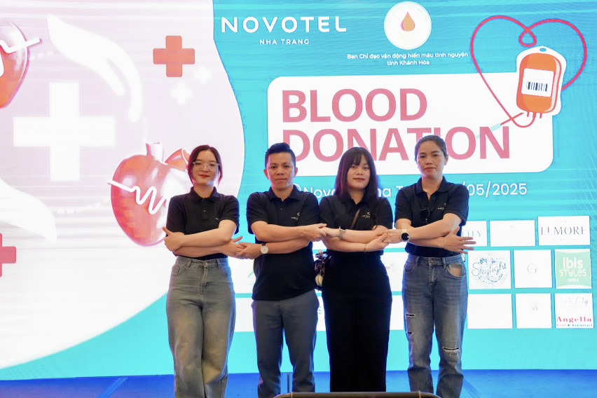 THE EMPYREAN NHA TRANG ACCOMPANIES THE VOLUNTARY BLOOD DONATION PROGRAM OF KHANH HOA PROVINCE