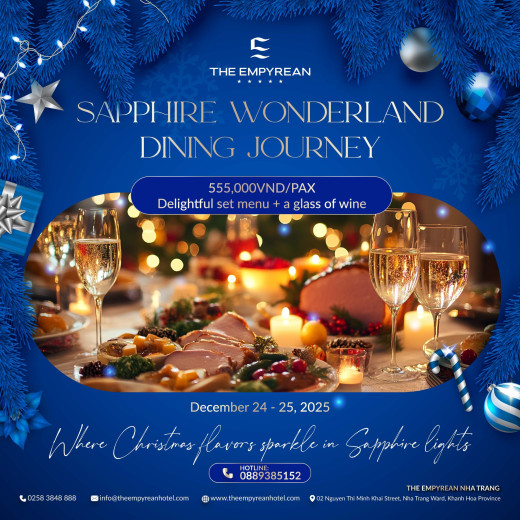 SAPPHIRE WONDERLAND DINING JOURNEY | THE EMPYREAN NHA TRANG