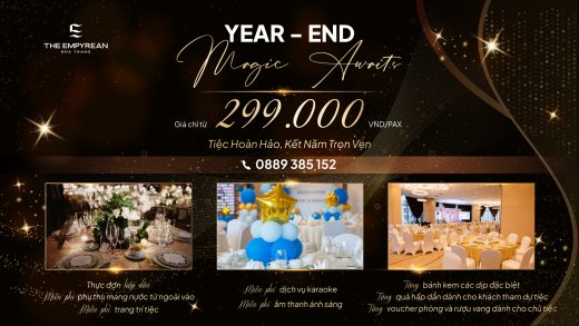 YEAR - END MAGIC AWAITS: CELEBRATE IN STYLE