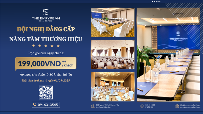 MEETING PACKAGE: HỘI NGHỊ ĐẲNG CẤP – NÂNG TẦM THƯƠNG HIỆU